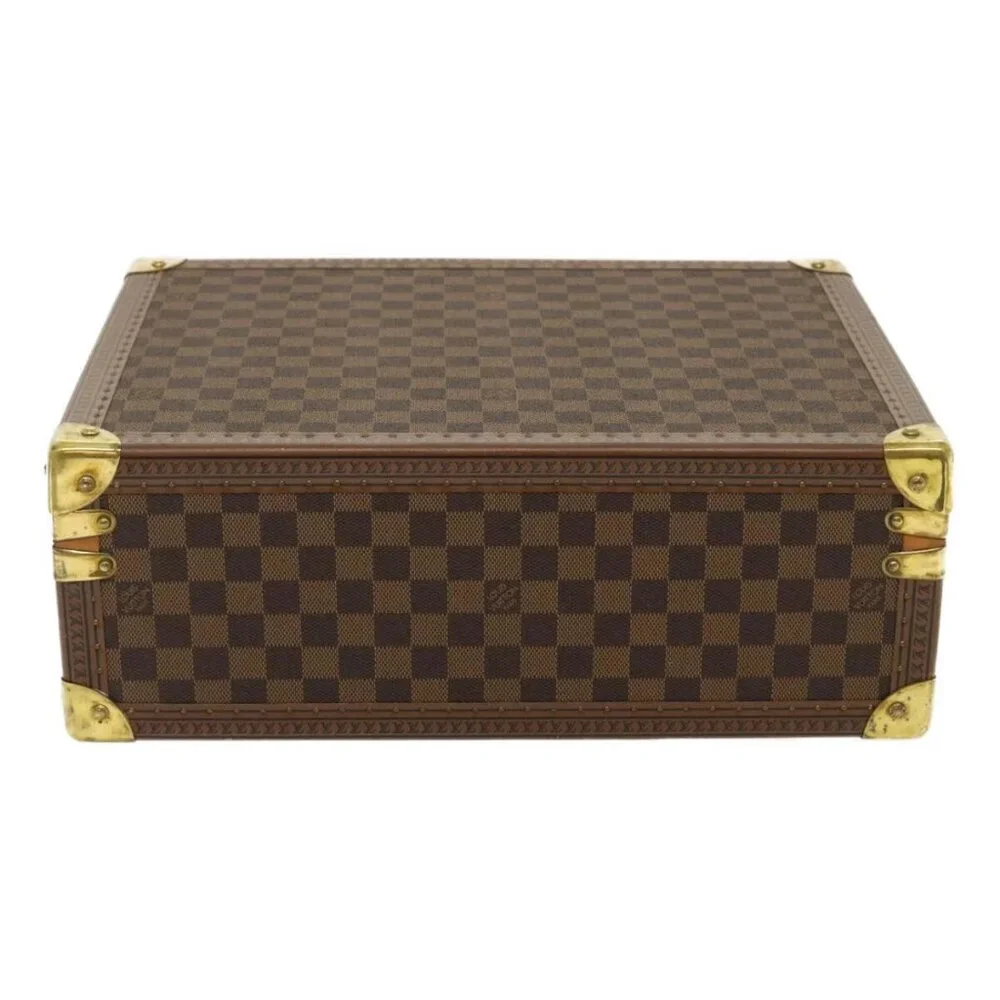 LOUIS VUITTON Damier Ebene Cotteville 40 Trunk LV Auth 29607SV - Picture 7 of 15